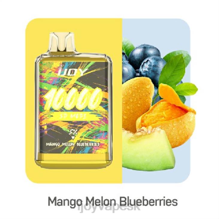 mango melón čučoriedky